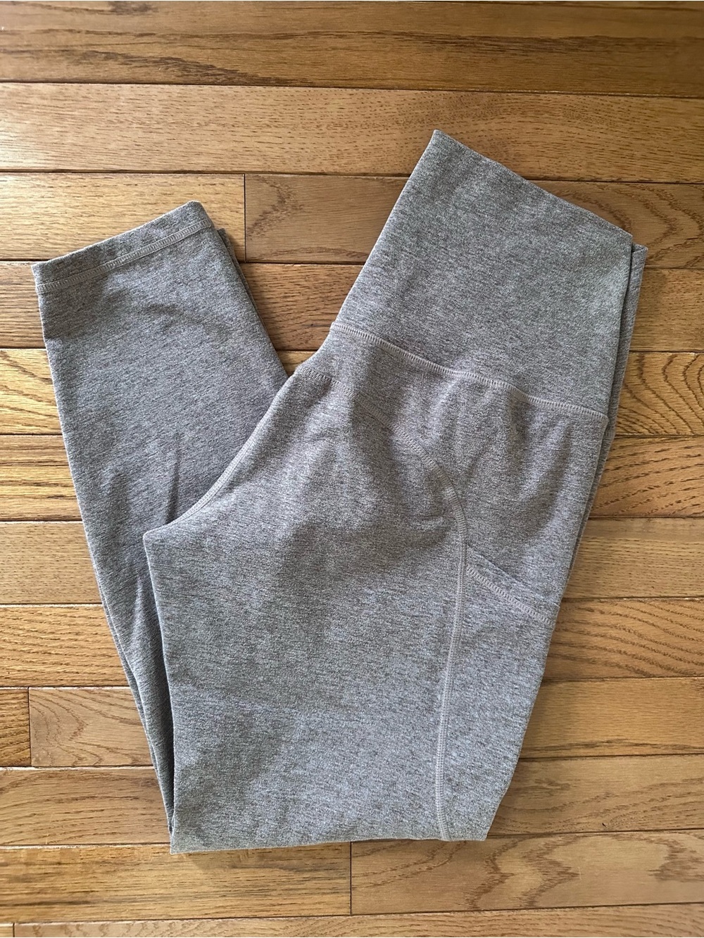 Yunoga Women's Yoga Pants Leggings women's XL gray brown euc